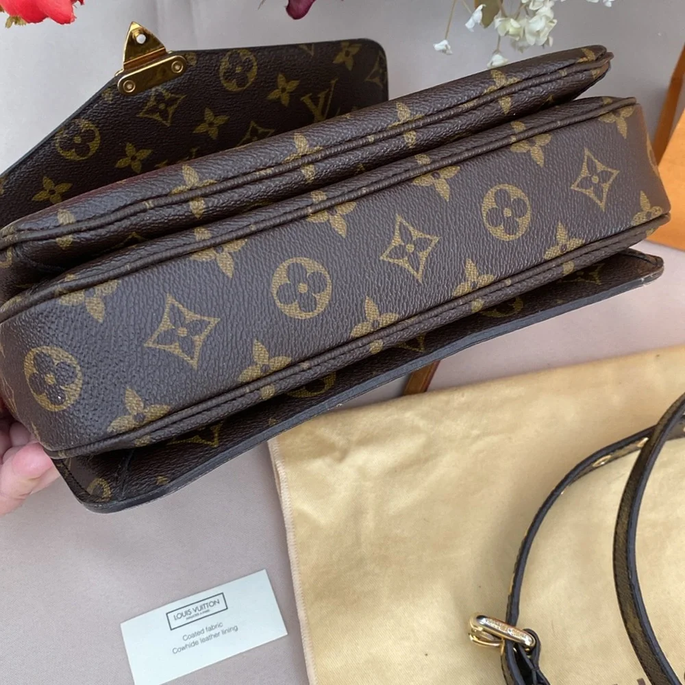LOUIS VUITTON , Auth monogram pochette Métis crossbody , satchel. - Picture 8 of 16